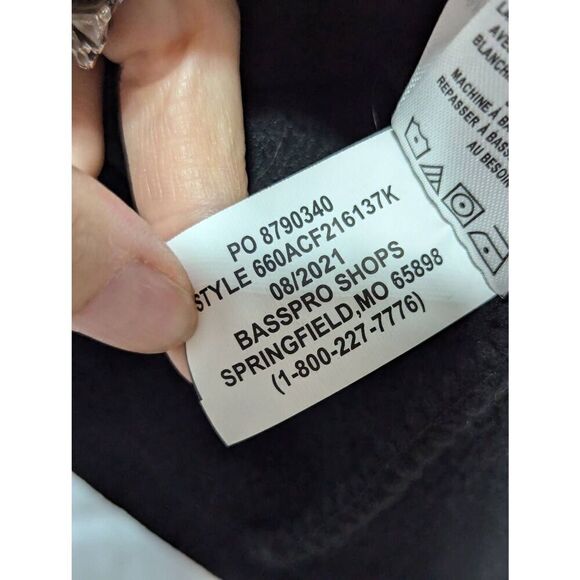 Ascend Women's Black Solid Plush Warm Front-Zip Vest Size XS NWT - Picture 9 of 9